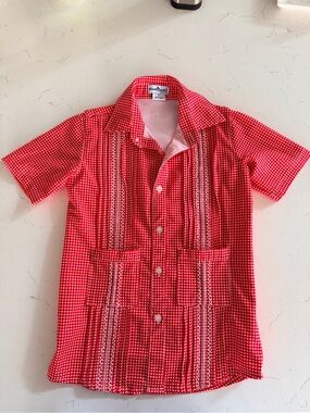 Blue Quail 2T Boys UPF Button Down Shirt EUC